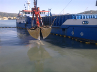 Ecological and selective dredging, seabed cleaning of La Spezia’s port