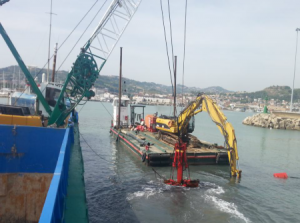 Dragaggio imboccatura porto di San Benedetto Del Tronto